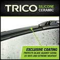 thumbnail image 4 of Trico . Windshield Wiper Blade 90-180 TRICO Silicone Ceramic; OE Replacement; 18 Inch Length; All Weather, 4 of 6