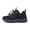 Black, variant on EQW Kids Waterproof Hiking Shoes Boys Girls Outdoor Walking Sneakers Lightweight Non-Slip Trail Shoes with Quick Lace for Toddler Little Kid Big Kid