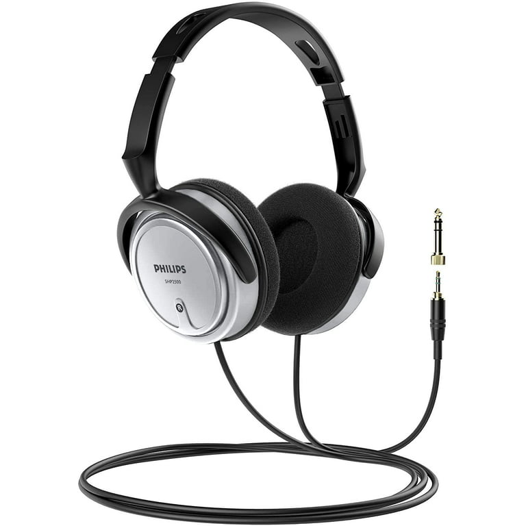 Philips Over Ear Wired Studio Headphones with Volume Control Extra