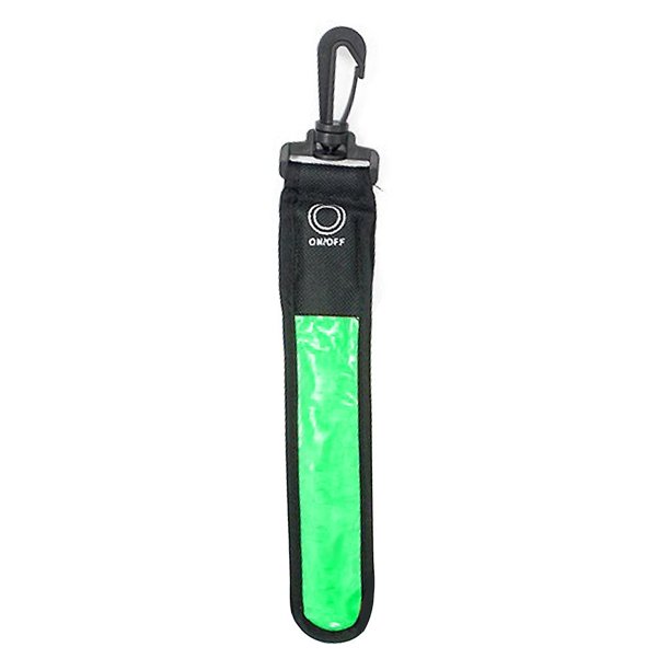 Tira de luz reflectante LED, 3 modos de flash, luz de bolsa reflectante para bicicletas nocturnas
