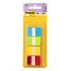 thumbnail image 1 of Post-it Pestañas adhesivas 2,5 x 3,8 cm, 88 unidades, colores surtidos, 1 of 8