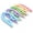 Colorful, variant on 10 Pcs Travel Hangers Cruise Ship Essentials Accessories Portable Folding Clothes Hanger Foldable Drying Rack
