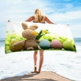 thumbnail image 2 of XGFHYJEH Beach Towel, Oversized Beach Towel, Beach Towel Clearance, Towel Beach, Lightweight Beach Towel, Portable Foldable Hypoallergenic Cooling Technology Breathable Towel for Beach, 2 of 7