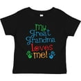 thumbnail image 3 of Inktastic My Great Grandma Loves Me for Grandson Boys or Girls Toddler T-Shirt, 3 of 5