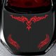 thumbnail image 1 of ZHAOCHENG Calcomanías de vinilo con rayas para capó de carreras universales para carrocería de automóviles, SUV y camiones, nuevas (rojas), 1 of 3