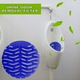 thumbnail image 5 of Water Ripple Urinal Deodorizing Filter Screens, 10-Pack Fragrance Disc Mats for Toilet Odor Control, Easy Clean Bathroom Accessory, 5 of 6
