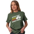thumbnail image 3 of Funny Cool UFOs Space Alien Believers Plus Size Crewneck Graphic Tee Shirt Brisco Brands 3X, 3 of 5