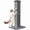 DeepGrey, variant on 32" Tall Cat Scratching Post for Large Indoor Cats & Kittens, Cat Scratcher with Extra Large Stable Base and Natural Sisal, Sturdy Cat Scratch Post to Protect Furniture & Couch, DeepGrey