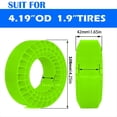 thumbnail image 2 of 4pcs 1.9pulgada Caucho de Silicona Ruedas Insertar Espuma para 1/10 RC Crawler Coche TRX4 para Axial SCX10 Pro/Capra /GEN8/MST Azul, 2 of 6