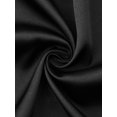 thumbnail image 5 of INSPIRE CHIC Women's Halloween Satin Kimono Robe Short Lace Sleeve V-Neck Bathrobe with Adjustable Waist Belt for Bridal Shower Wedding M Black, 5 of 6