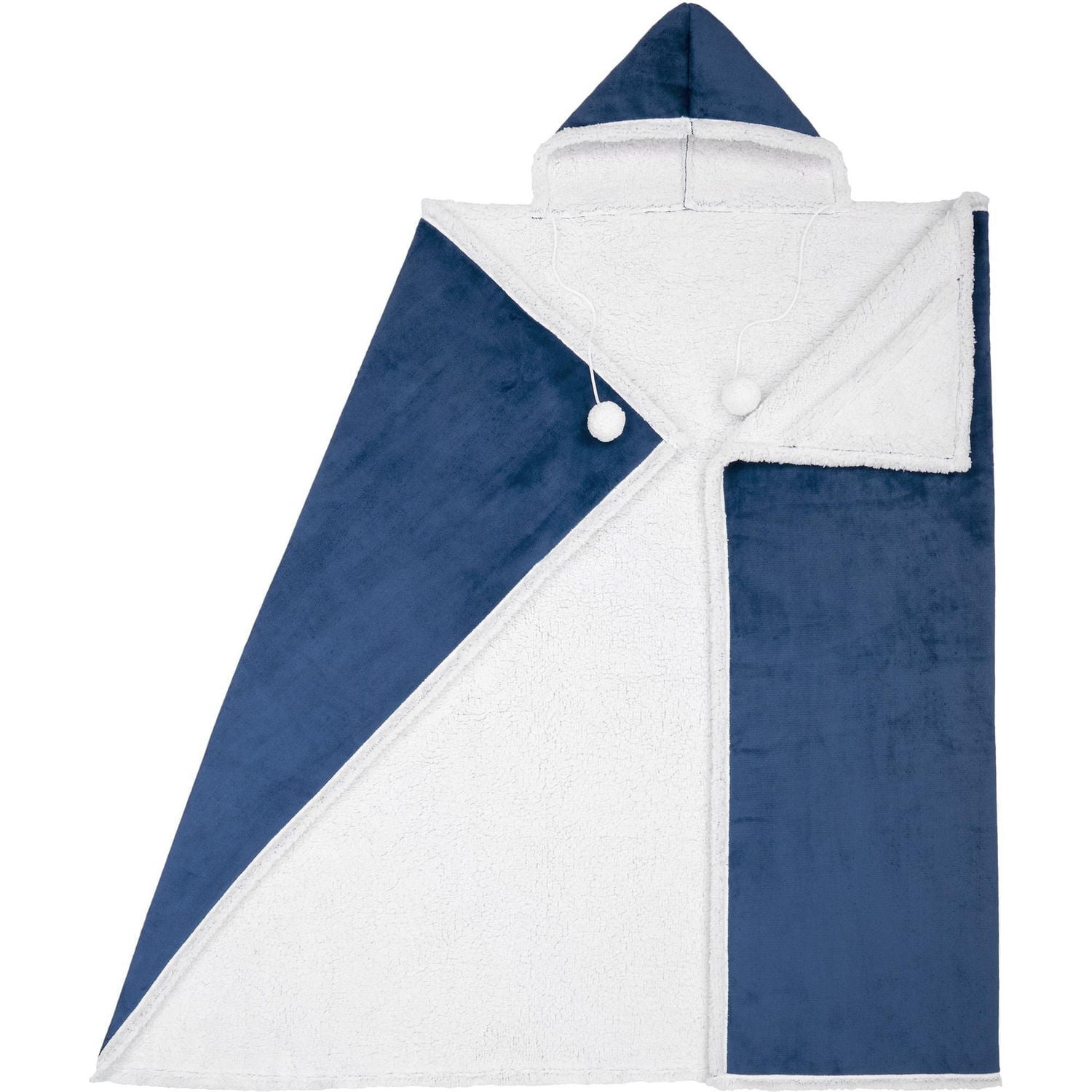 Safdie & Co. Hoodzy Couverture Chine Bleu