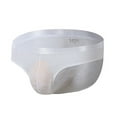 thumbnail image 1 of PEASKJP Soft Briefs for Men Stretch Super Soft Comfy No Fly,White XL, 1 of 4