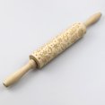 thumbnail image 4 of Exquisito rodillo de amasar de madera Escultura de alce Utensilios de cocina de madera Kit para hornear Rodillo de masa Accesorios de cocina para Navidad, 2 piezas Inevent HA011532-00, 4 of 7