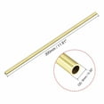thumbnail image 2 of Uxcell 9mm OD 1mm Wall Thickness 300mm Length Brass Round Tube 3 Pack, 2 of 5