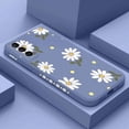 thumbnail image 3 of case for Galaxy S22+ Plus Cute Daisy Case with Camera Lens Protection, Slim Shockproof TPU Bumper, Liquid Silicone Cover for 6.7" 5G - Grey, 3 of 13
