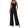 thumbnail image 1 of Mono PRETTYGARDEN de verano sin mangas para mujer negro, 1 of 9