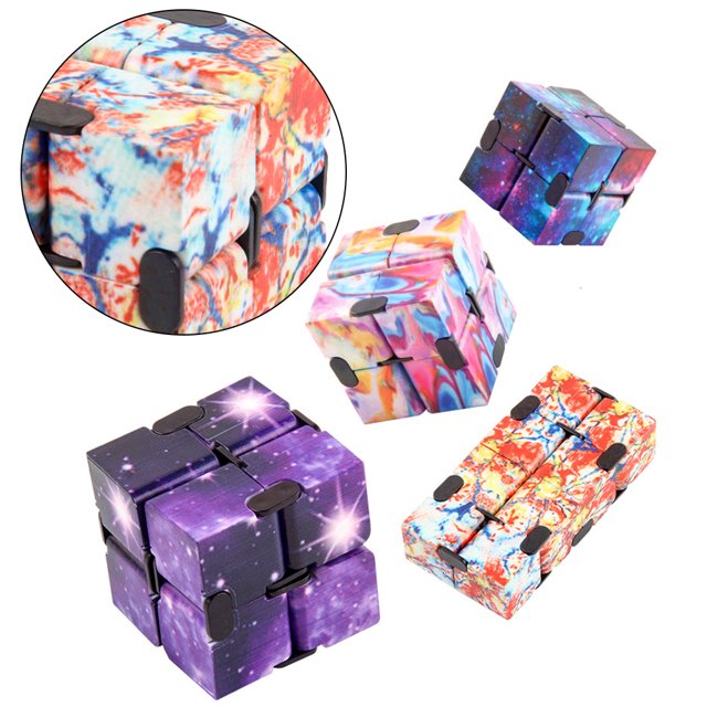 Cubo De Estrés Sensorial Mágico Magic Puzzle Flip Cube Finger Toys Hand Held Mini Kill Time Toys para adultos niños Sywqhk libre de BPA