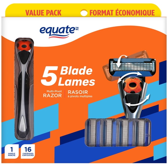 Equate 5 Blade Multi-Pivot Razor