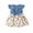 v#18Blue16, variant on Rggeeun Baby Girls Dresses Back-to-School Themed Cartoon Cute Graphics Print Fly Sleeve Crew Neck A Line Knee Length Waist Draping for Summer Fall Summer Outdoor Kawaii Playwear,White,5-6 Years