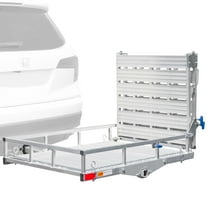 Silver Spring SC500-AF Folding Aluminum Scooter and Wheelchair Carrier with Ramp
