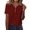 Red, variant on Halloween Tshirts for Women Short Sleeve Henley Neck Womens Tops Halloween Graphic T Shirts Costume