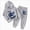 A126-Grey, variant on Boys Clothes Boy Outfits 2-Piece Long Sleeve Sweatshirt Tops and Pants Fall Winter Outfits Set(Grey,4-5 Years)