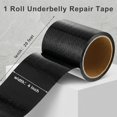 thumbnail image 2 of 4 Inches x 20 Feet RV Underbelly Tape RV Underbelly Material Corrugated Waterproof Flex Belly Tape Thick Adhesive Patch Sealing Mobile Home Camper Travel Trailer Tear Repair, 2 of 7