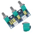 thumbnail image 4 of Módulo de Preamplificador, Módulo de Amplificador 100% Nuevo Módulo de Placa de Tono de Cuerpo de Rendimiento Estable, Alta Para Audio XH2.54 3P Enchufe, 4 of 7