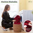 thumbnail image 7 of VOUA Electric Blanket, 50"*60" Flannel, Fast Heating, Machine Washable, Red, 7 of 7