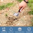 thumbnail image 3 of 3PCS Garden Tools Set, Gardening Kit with Non-Slip Ergonomic Handle, Gardening Tools for Men Women, 3 of 5