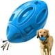 thumbnail image 1 of Juguetes chirriantes para perros para masticadores agresivos, bola de goma para masticar con chirriador, juguetes interactivos para perros (azul), 1 of 5