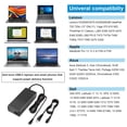 thumbnail image 3 of 90W USB-C Charger for Lenovo Thinkpad Carbon x1 5th 6th Gen, GX20M33579 4X20M26268 IdeaPad 13" 720 P580 P500 Y400 Y500 Yoga 370 X280, 3 of 11
