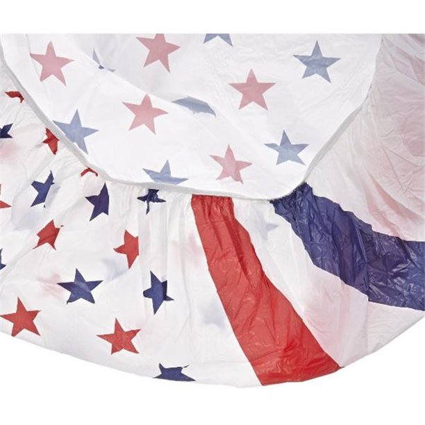Kwik Covers 60PKPATRIOTIC 60 in. ROUND PACKAGED KWIK COVERPATRIOTIC