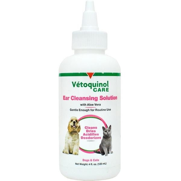 Vetoquinol Ear Cleansing Solution 4 Ounce