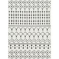 thumbnail image 2 of Artistic Weavers Moroccan Shag Area Rug, White, 5'3" x 7'3", 2 of 7