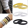 thumbnail image 5 of Long Sleeve Holders (3 Pairs) Non-Slip Metal Wristbands | Prevents Cuffs from Slipping | Comfortable to Wear, 5 of 5