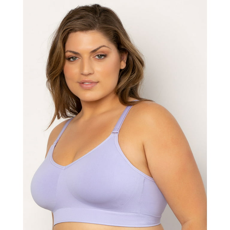 Smooth Seamless Comfort Wireless Bra - Olive Night – Curvy Couture
