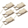 thumbnail image 2 of 5pcs Mini Sleighs Miniature Wooden Mini Sleighs Kit Tabletop Wood Sleighs, 2 of 7