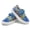 Blue, variant on Kids Slip-on Canvas Shoes Toddler Boys Girls Fashion Sneaker Little Big Kids Adjustable Tennis Shoes Walking Casual Shoes