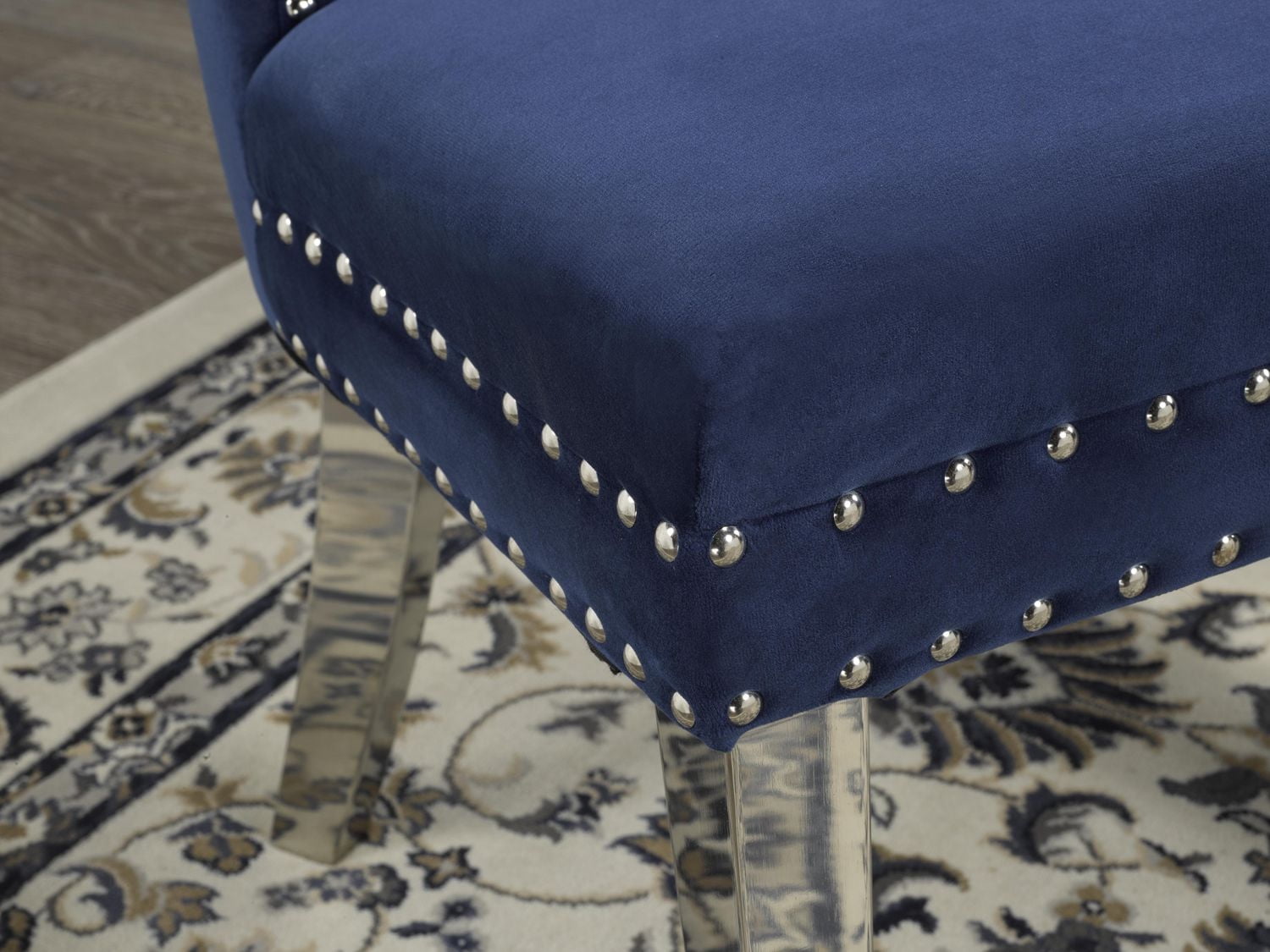 Athens Dining Chair, Set of 2, Navy