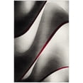 thumbnail image 2 of Safavieh Hollywood Candyce Abstract Area Rug, Gray/Red, 6'7" x 9', 2 of 8
