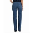thumbnail image 2 of NYDJ womens  Petite Marilyn Valencia Surf Straight Leg Jean, 10P, 2 of 3