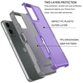 thumbnail image 6 of For Motorola Moto G 5G 2024 Phone Case, Moto G 5G 2024 Case, Dual Layer Shockproof Heavy Duty Military Grade Protective Case Hybrid Rugged Cover for Moto G 5G 2024, Purple, 6 of 11