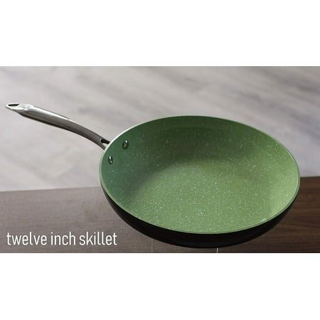 Catering Line Natura Twelve Inch Ceramic Skillet 100 Nontoxic