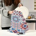 thumbnail image 6 of Kitchen Towels Talavera Pattern Pattern Cleaning Towel Absorbent Hand Towels Tea Towels for Home Restaurant Dish Clean 28" x 18", 6PCS, 6 of 7