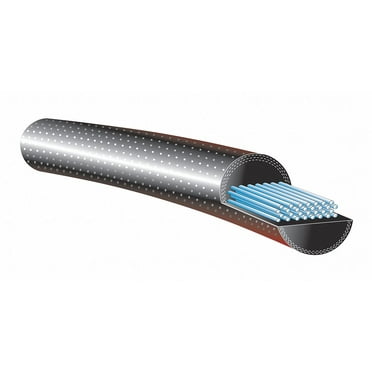 Gates Endless Round Belt,Solid,9/16 In,Rubber  9 X 176 RE BELT