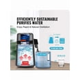 thumbnail image 2 of Water Distiller, 6L 1.6 Gallon Larger Pure Water Purifier Filter For Home Table Countertop, 900W Glass Pot Distilled Maker, Stainless Steel Interior Drinking Machine To Make Clean Waters, Silver, 2 of 10