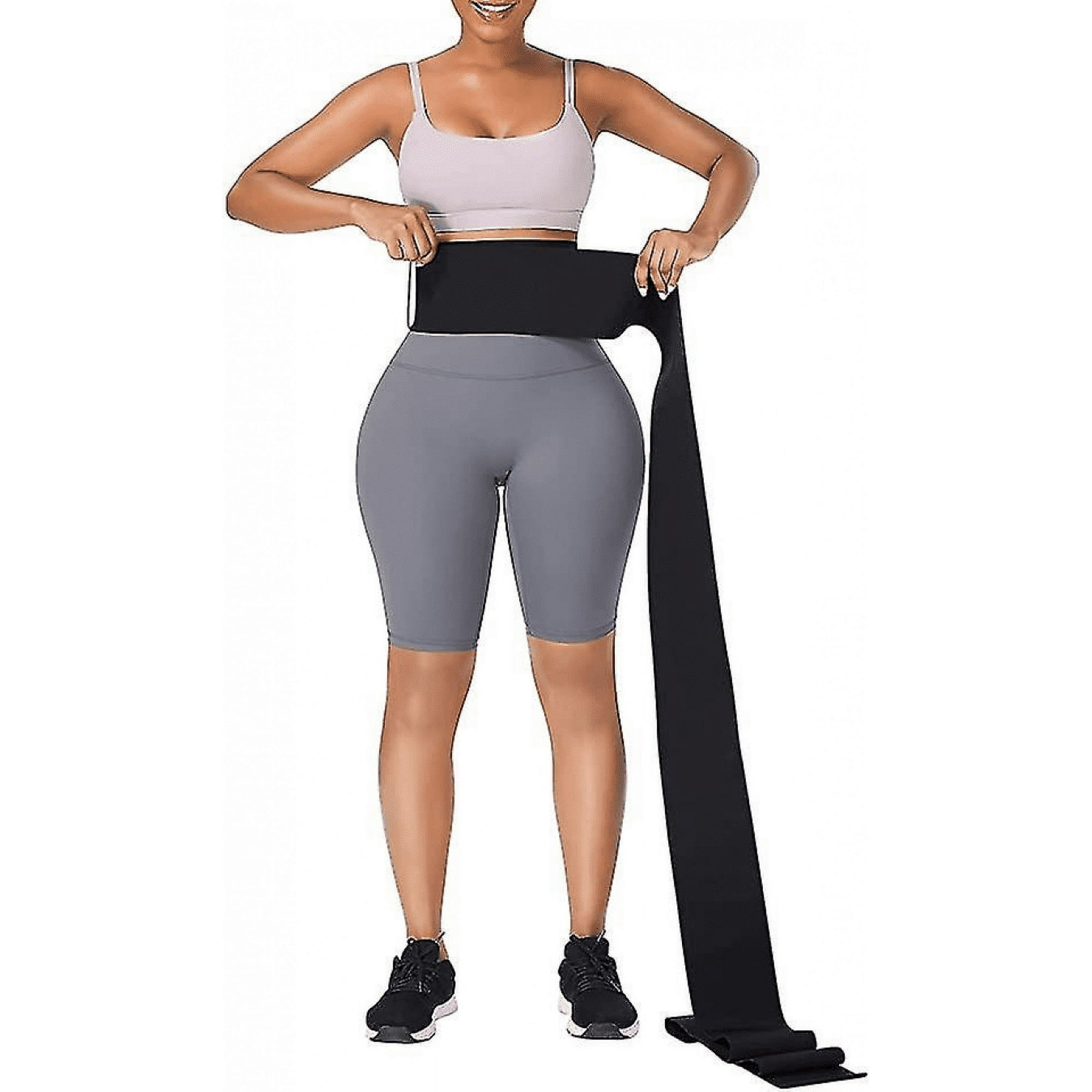 Waist Trainer For Women Snatch Bandage Tummy Sweat Wrap Plus Size Workout Waist Trimmer For Gym Sport Walmart