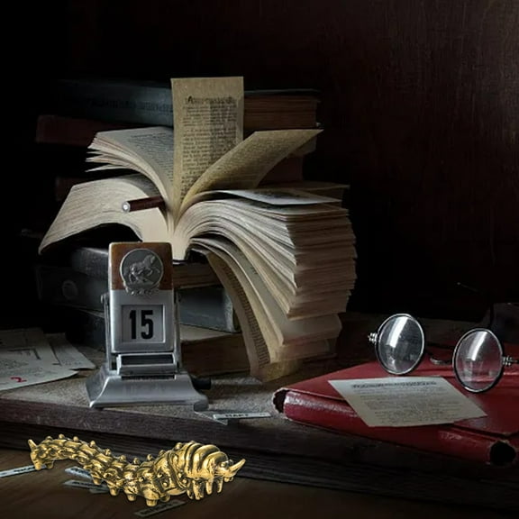 Girlsshop Vintage Bronze Bugs Statue Bronze Craft Statue Brass Bugs Statue