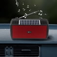 thumbnail image 3 of Usloyux Portable Speaker Clearance Sale, Solar Powered Sound System With Illuminated Fm Radio Outdoor Flashlight Lighting And Sound System Suitable For Car Outdoor Home And Desktop Use, Red, 3 of 6
